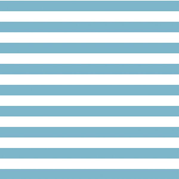 Horizontal Candy Stripe in Surf