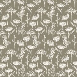 Fall Blooms in Khaki