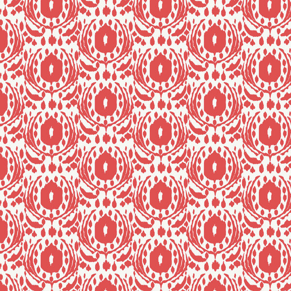 Ikat in Red