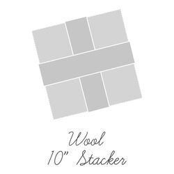 Wool 10" Square Pack
