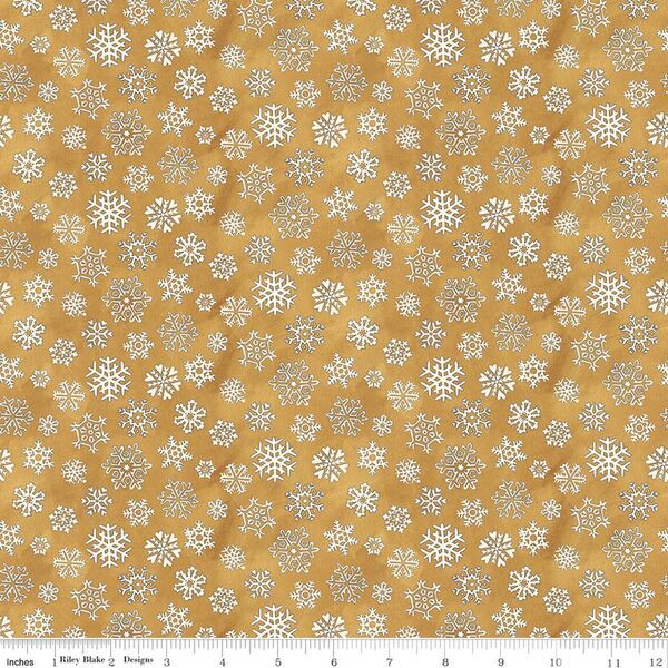 Snowfall in Gold