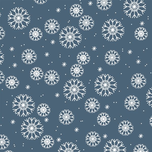 Snowflakes in Twilight