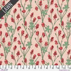 Monkshood Cotton Lawn in Fuchsia