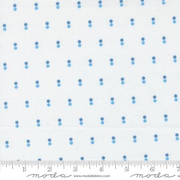 Dots in Light Blue