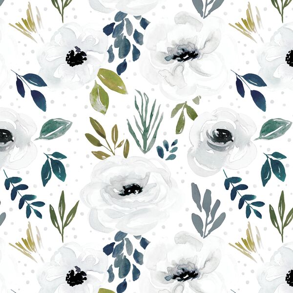 Avaleigh Floral in White