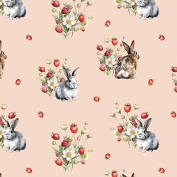 Strawberry Bunnies in Shell
