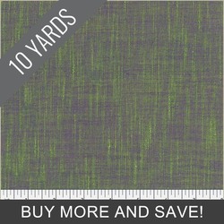 Handloom in Grape Leaves - 10 Yard Bolt