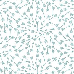 Arrows in Pool on White