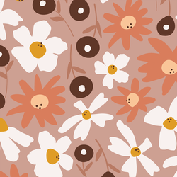 Large Berry Floral in Cozy