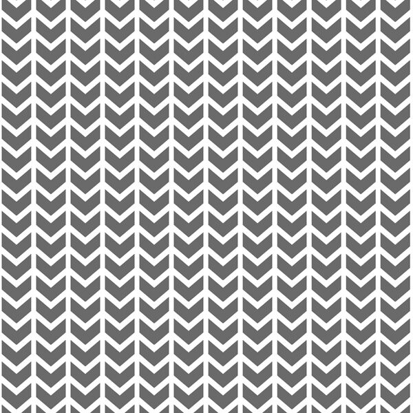 Broken Chevron in Charcoal