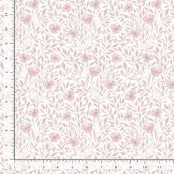 Floral Haze in White