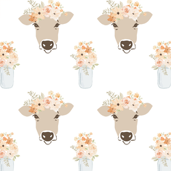 Clara Cow in White