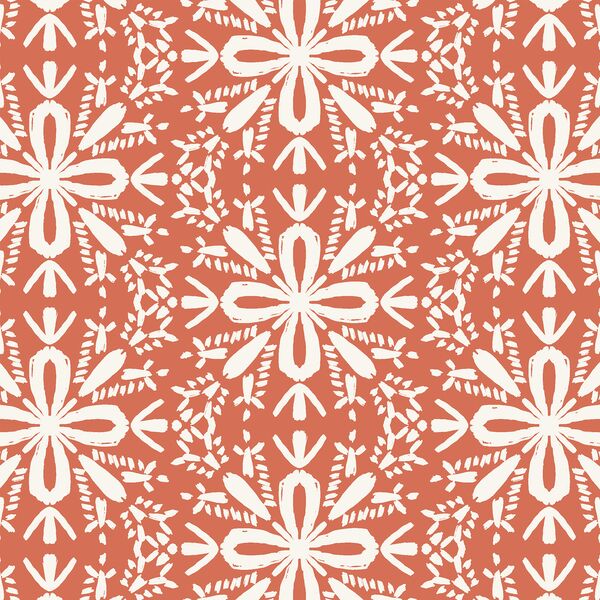 Snowflakes in Candy Cane