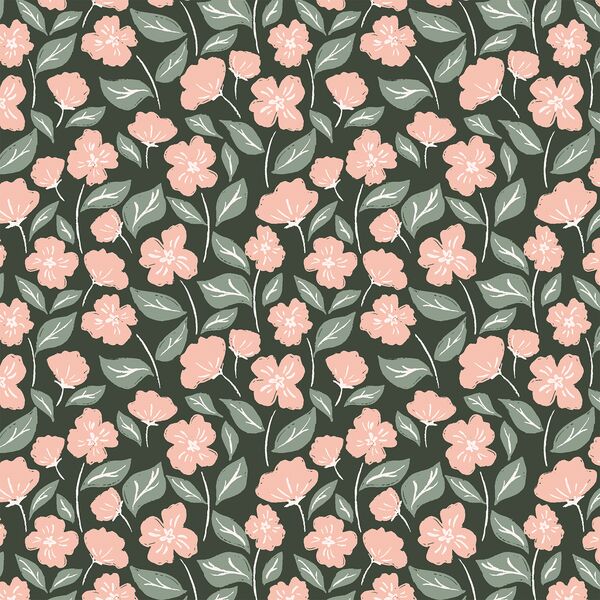 Soft Blossoms in Shade
