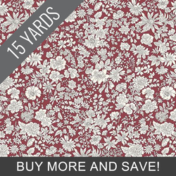 Emily Belle in Claret - 15 Yard Bolt