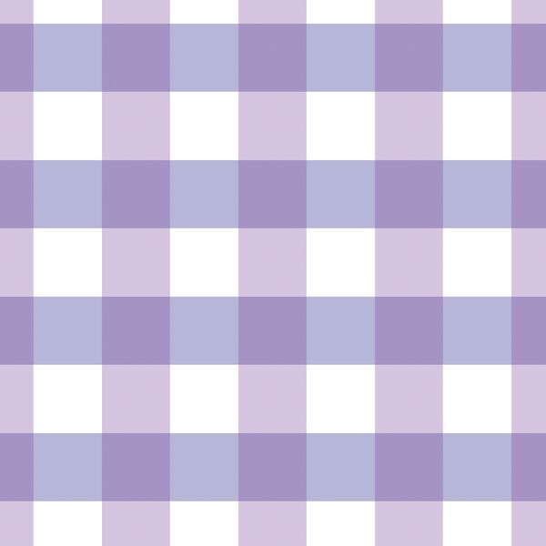 Large Gingham in Purple Factor