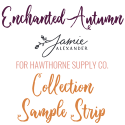 Enchanted Autumn Sample Strip
