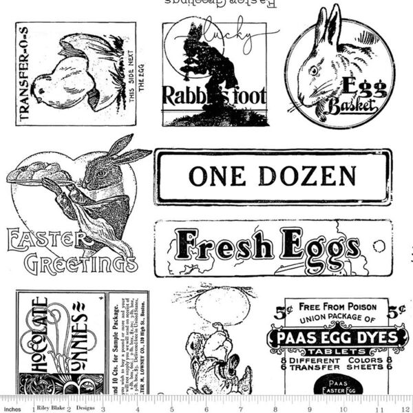 Easter Ads in White
