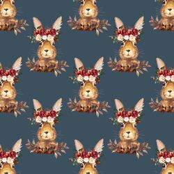 Little Autumn Hare in Autumn Evening