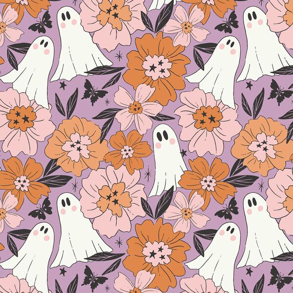 Ghostly Floral in Twilight