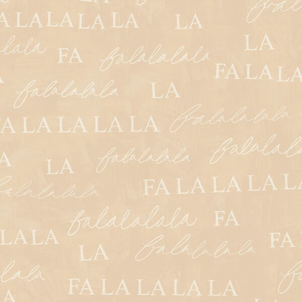Falalala in Brushed Custard
