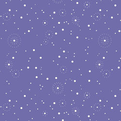 Interstellar in Violet Blue