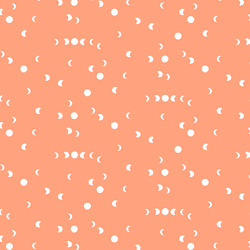 Waning Moon in Soft Pumpkin