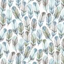 Feathers in Tundra Winter Freeze
