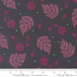 Paisley Leaf in Midnight