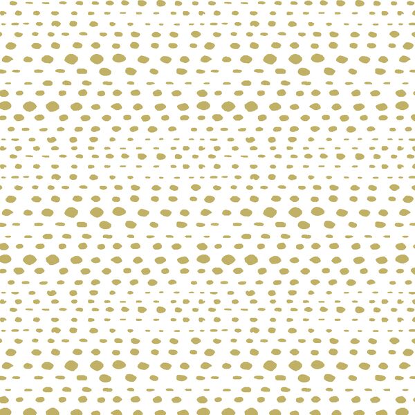 Little Skipping Stones in Brass on White