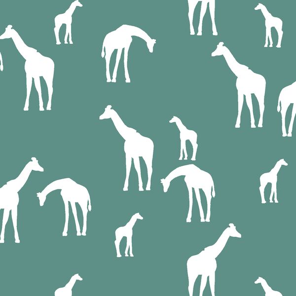 Giraffe Silhouette in Agate