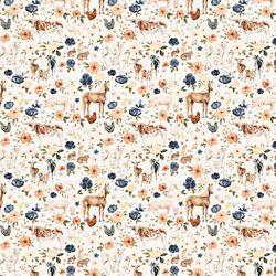 Little Meadow Farm Animals in Cream