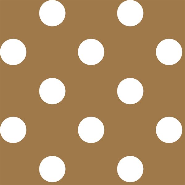Jumbo Dot in Ochre