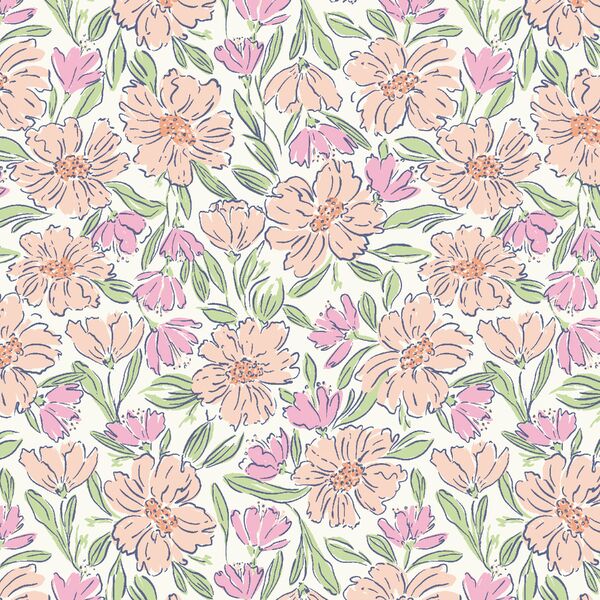 Fallen Blooms in Fresh Pink