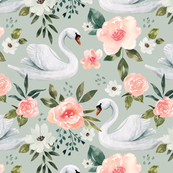 Swan in Mint