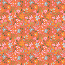 Vibrant Garden in Tangerine