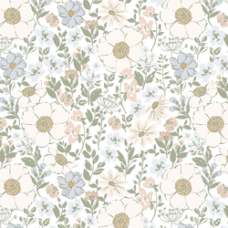 Blissful Peonies in Wild Garden