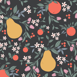 Blooming Orchard in Berry Bright