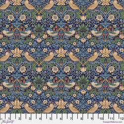 Mini Strawberry Thief in Navy
