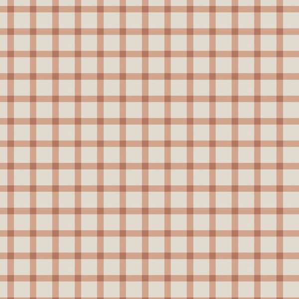 Little Wild Check in Wildflower Pink