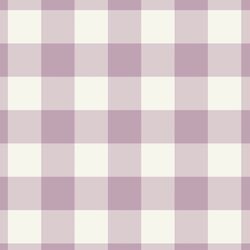 Large Springtime Gingham in Lilac
