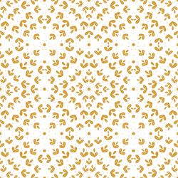 Leaf Medallion in Gold