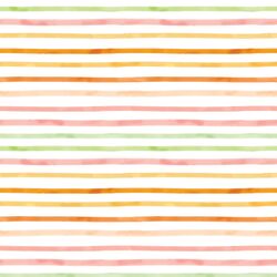 Watercolor Stripes in Spring