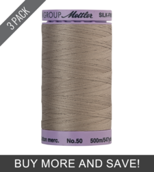 Macchiato (9104-1630) - Silk Finish Cotton 50wt - 547 Yards (3 Pack)