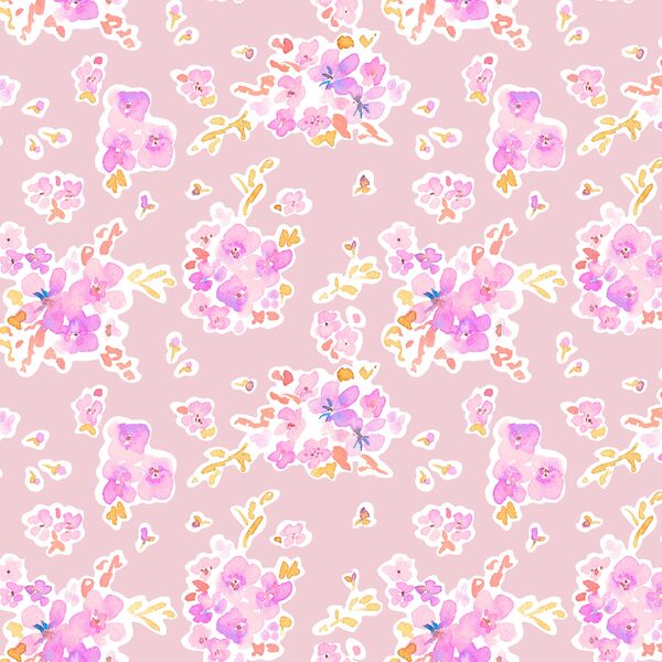 Little Fuchsia Blossom in Butterfly Pink