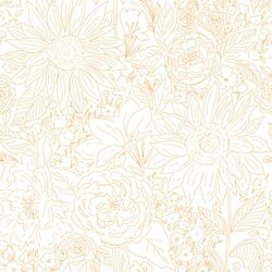 Paperie in Honey on White