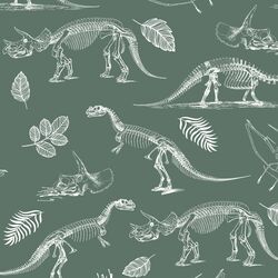 Fossils in Cactus Green