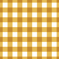 Small Summer Gingham in Golden Sun