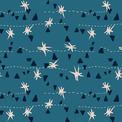 Starry in Dark Teal