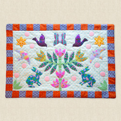 Friendly Frolic Applique Sham
